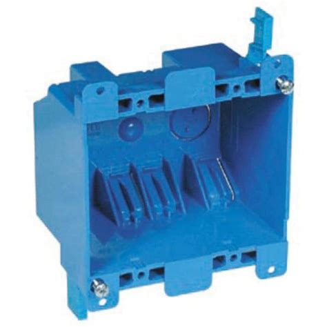 2 gang plastic electrical box|double gang box electrical outlet.